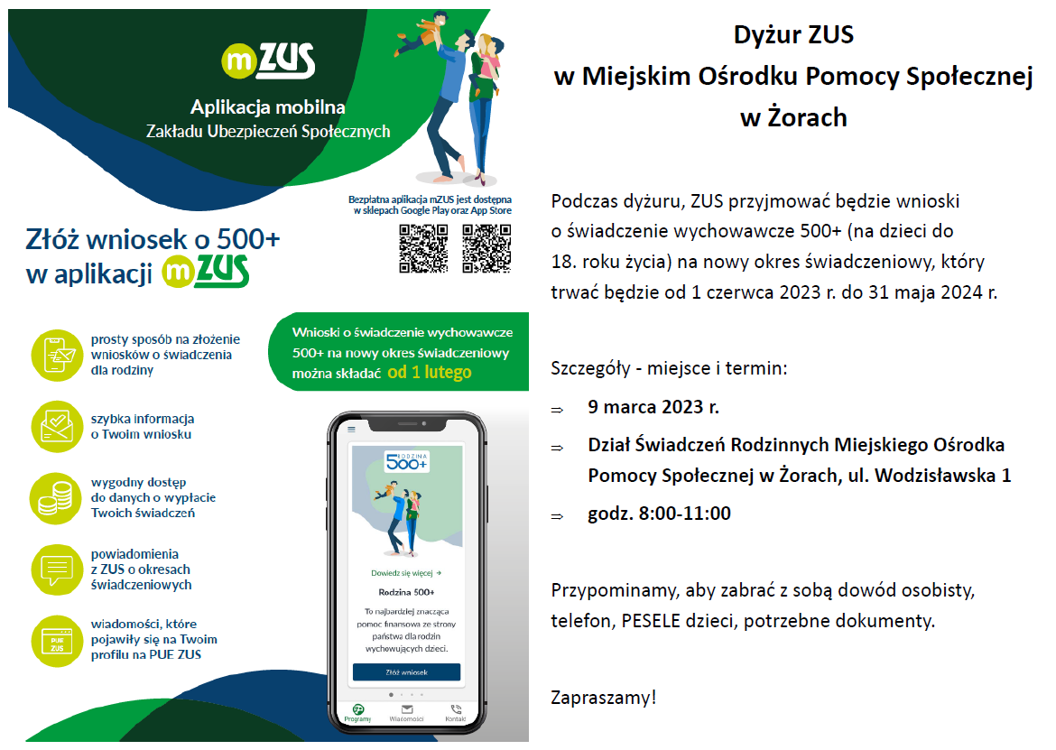 Zdjęcie informuje o spotkaniu w dniu 9.03.2023 z pracownikami ZUS