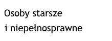 Osoby niepełnosprawne